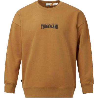 LP Sweatshirt Crew Letter Design Strickpullover Bequemes Langarm-Sweatshirt Herren Sweatshirt Braun A5RN6-P47
