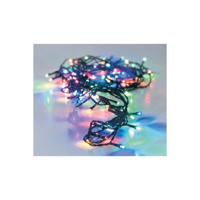 Luci Di Noël - EDM - 96 LED Multicolores - Fonction Timer - 8 Jeux De Lumière - 750 Cm
