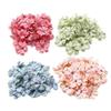 50/100pcs Artificial Flower Heads Colourful Silk Flowers For Crafts Scrapbooking Home Decoration
