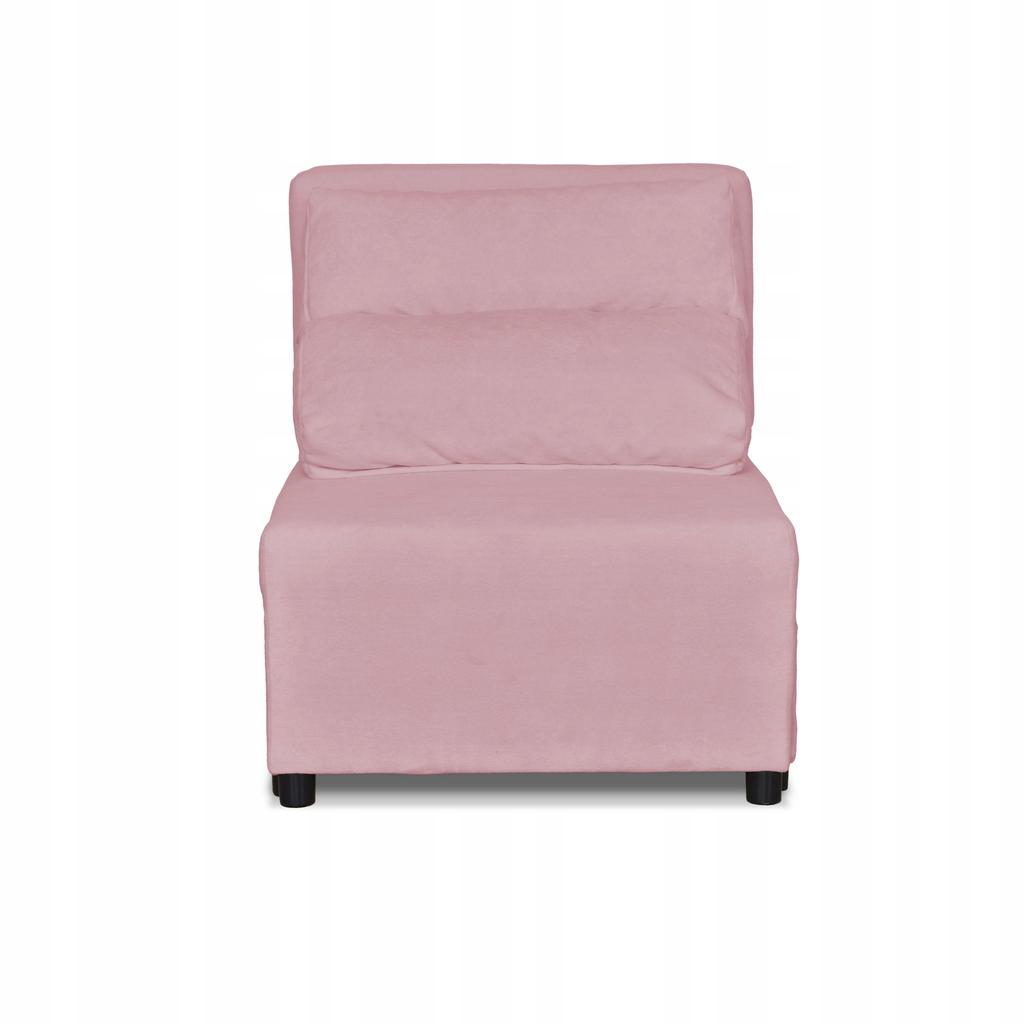 Fold-out Armchair for Sleeping KIMO Bedding Container Family Furniture Hunter Pink