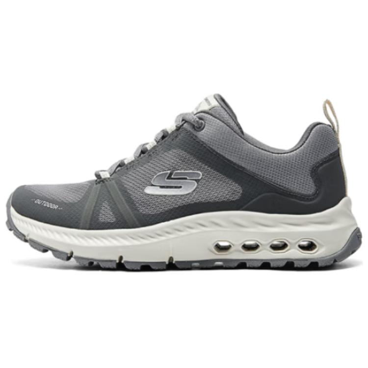 Skechers Outdoor Womens Comfortable Versatile Breathable Supportive Rebound Low-Top Casual Running Shoes Women sneakers Gray 180154-GRY 35