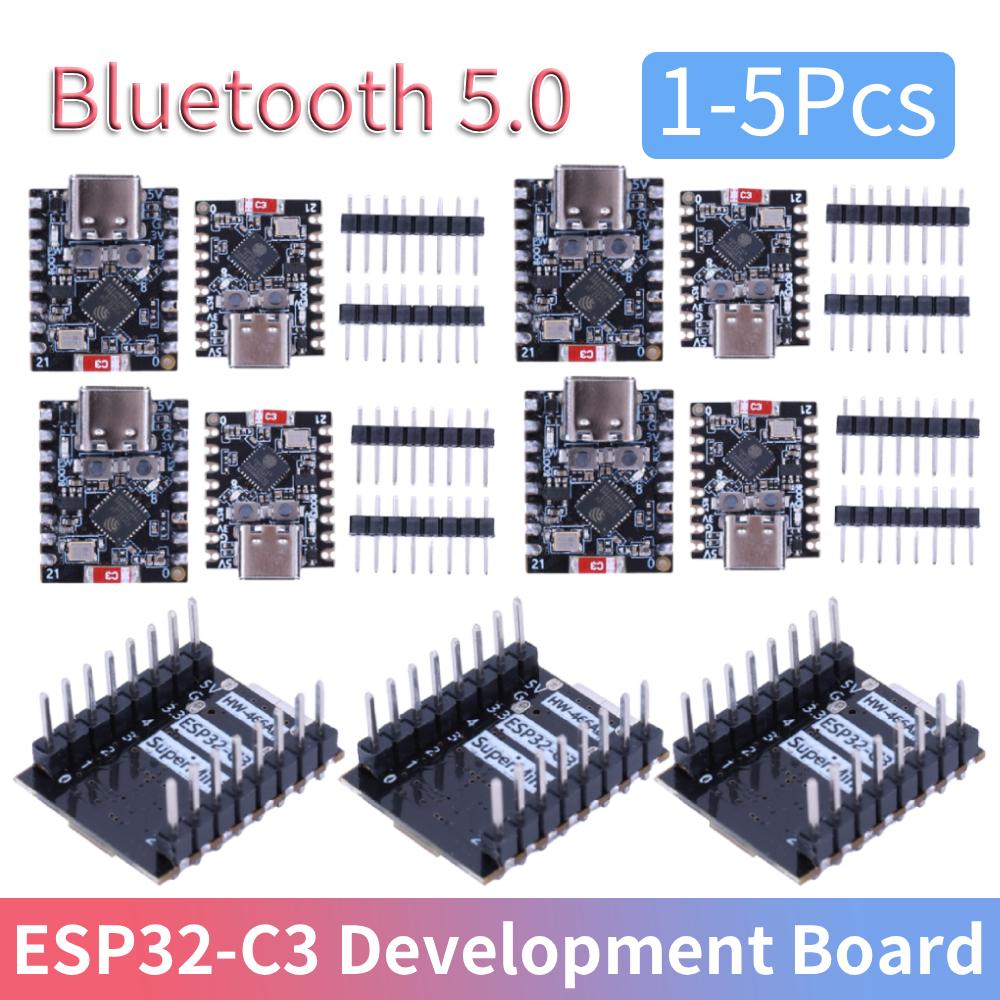 1/2/3/5Pcs ESP32-C3 Development Board ESP32 C3 Super Mini WiFi Bluetooth 5.0 Board Development Board CORE Board for Arduino