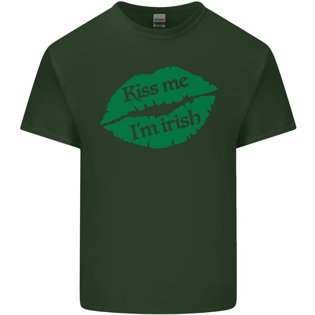 Kiss Me Im Irish St Patricks Day Unisexs Light Cotton TShirt