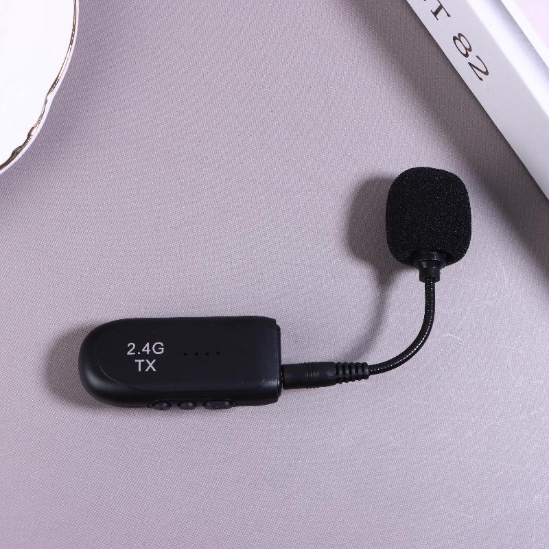 1 Set Hd Sound Quality Wireless Microphone Audio Amplifier Headset Microphone For Speaker Bluetooth Wireless Microphone Kit