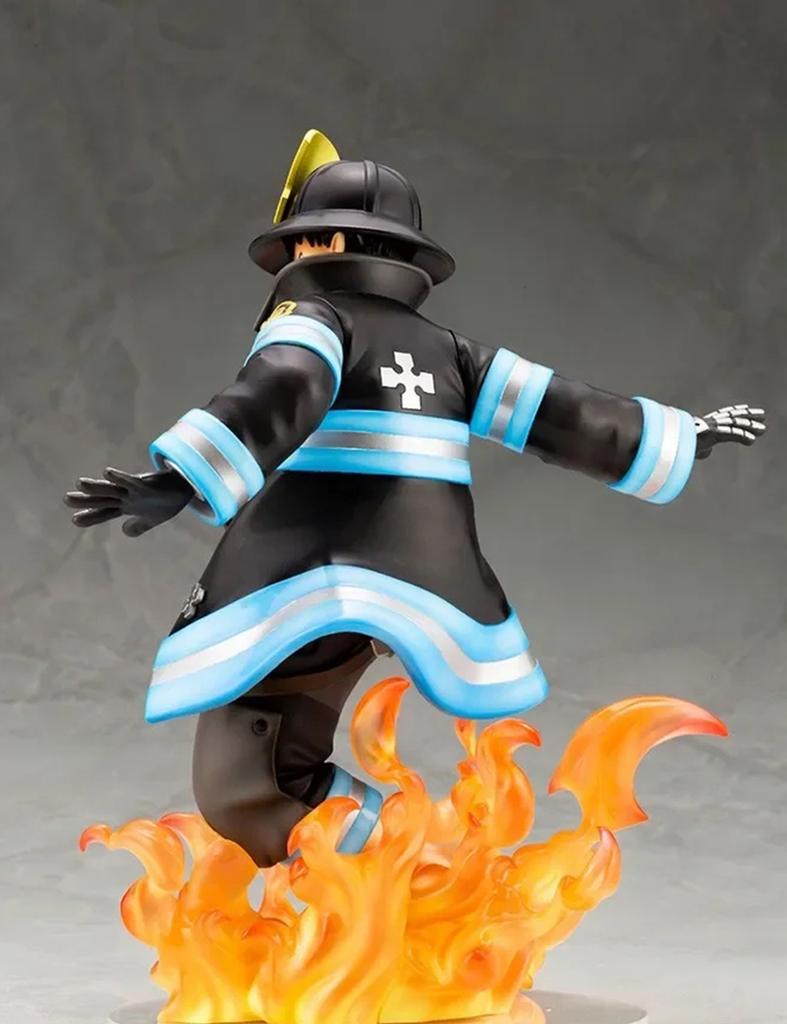 Anime-Charakter Sammelmodell - Fire Force Enen No Shouboutai Shinra Statue Figur Spielzeug Dekoration Kleines Gi Merchandise