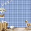 Geometric Blue and Azure Diamonds Wallpaper for Living Room and Bedroom 50x1000