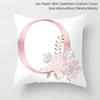 45X45Cm Pink Letter Cushion Pillowcase Decorative Sofa 40X40Cm Pillow Cases Autumn Decoration