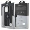 Mercedes Mehmp16L23Hrsk Iphone 16 Pro 6.3 Czarny/Black Hardcase Mb Double Layer Crossed Lines Magsafe