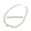 Rock Style Single Strands Pants KeyChain Big Ring Metal Link Wallet Chain Punk Biker Chain Street Wear