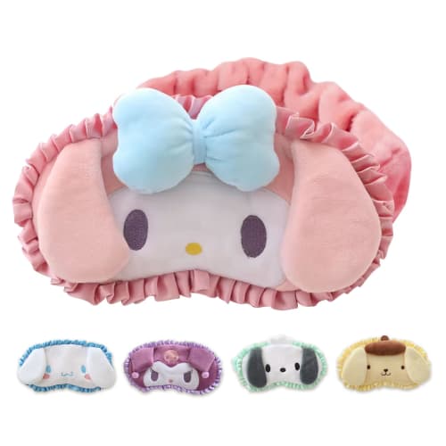GHDVOP My Melody Eye Mask, a Fun, Anime-themed Sleep Mask Featuring a Cute, Fluffy Character. It Provides a Restful, Comfortable Sleep, Blocks Out Lig