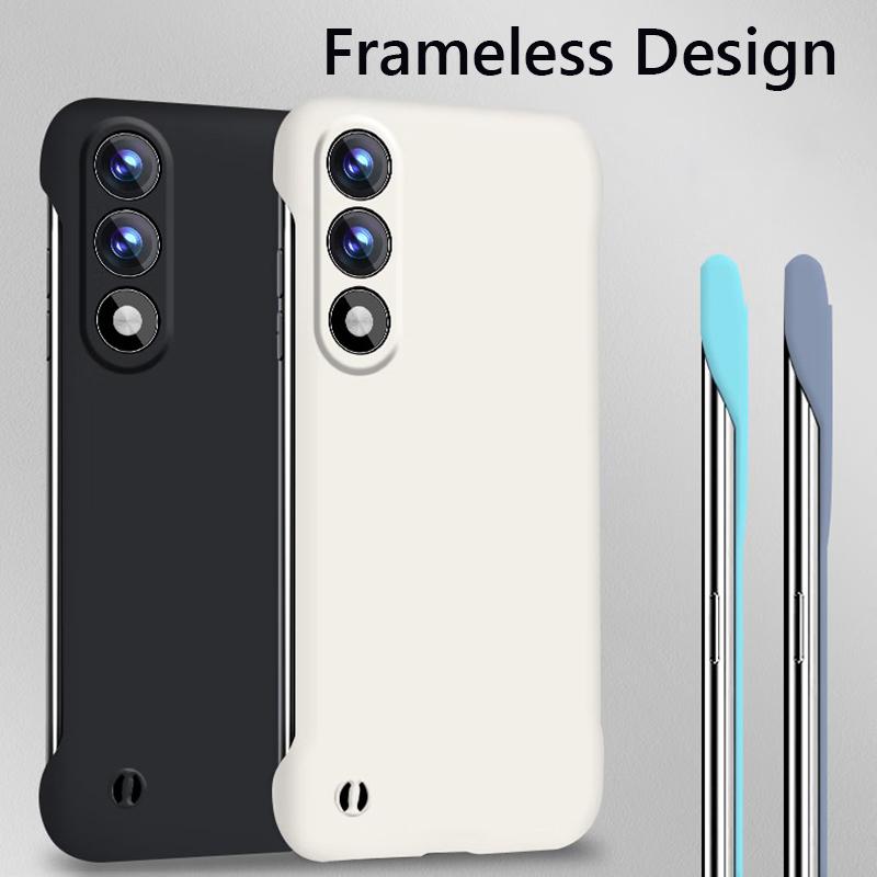 Rahmenlose Dünne Matte Harte PC Rückseite Hülle Für OnePlus Nord Nord CE CE G Stoßfest Fundas Coque