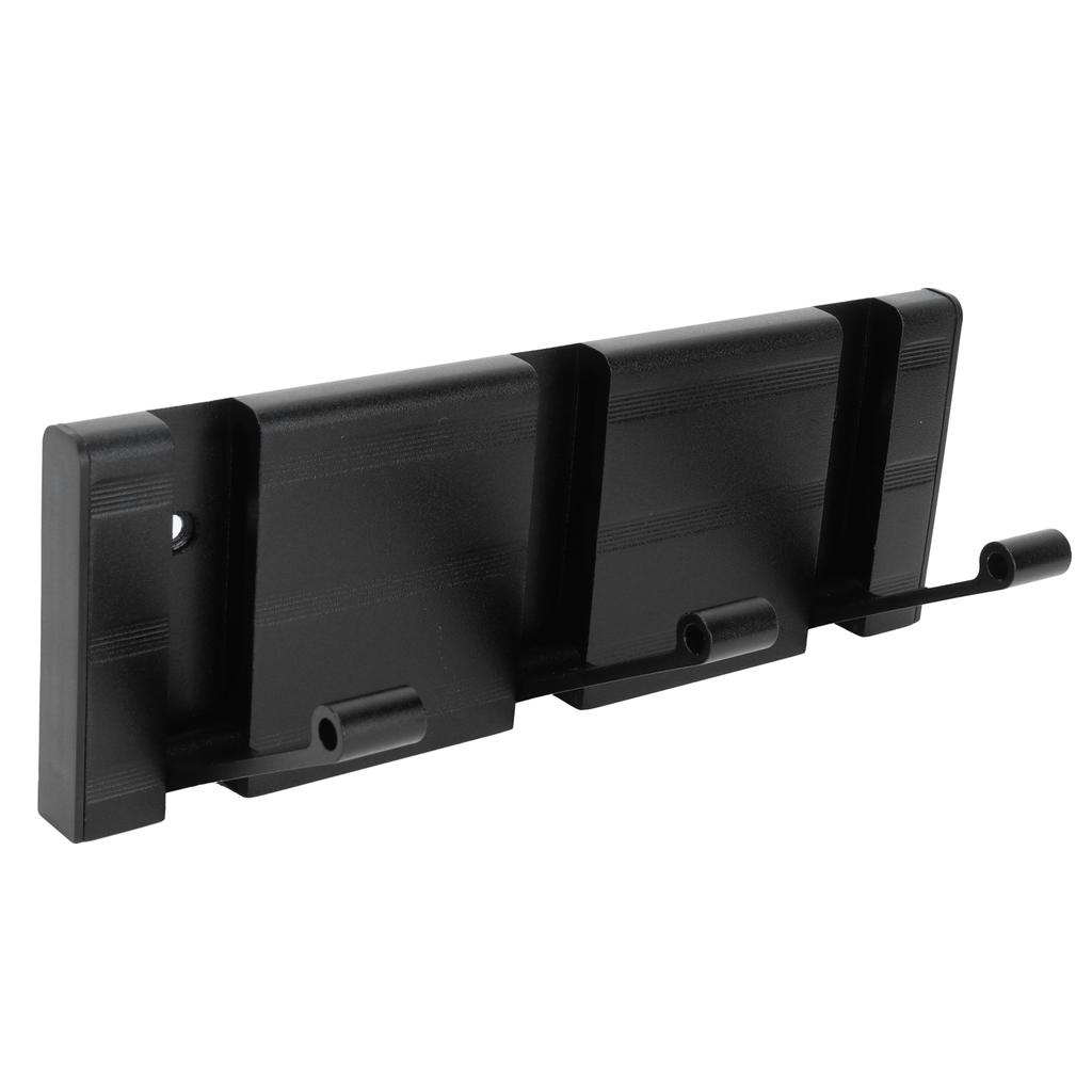 Balck Originality Hook Coat Hook Concealed Row Hanger for Home Doorway Living Room