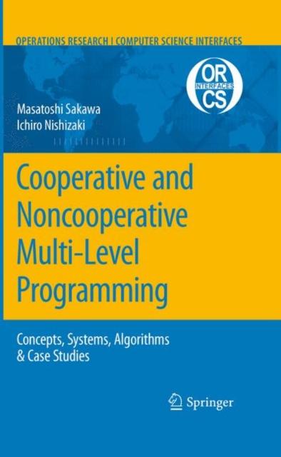 The Cooperative and Noncooperative Multi-Level Programming : 48 Book