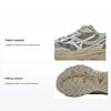 Racer Adv Comfortable Hiking Outdoor Fabric Low-Top Running Shoes Unisex Sneakers Medium-Gray D1GH241209