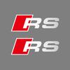 2PCS Car Body Trunk Window Logo Sticker Decor Accessories Auto Styling For 6w Sline RS Quattro A4 A5 A6 TT A8 Q5 Q6 Q7 Q8 S A7w6