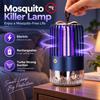 Rechargeable Mosquito Killer Lamp Portable Insect Trap Night Light Bug Zapper  Bedroom