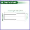225" to 275inch  OD Mandrel Exhaust Bend Elbow Concentric Reducer Pipe Adapter