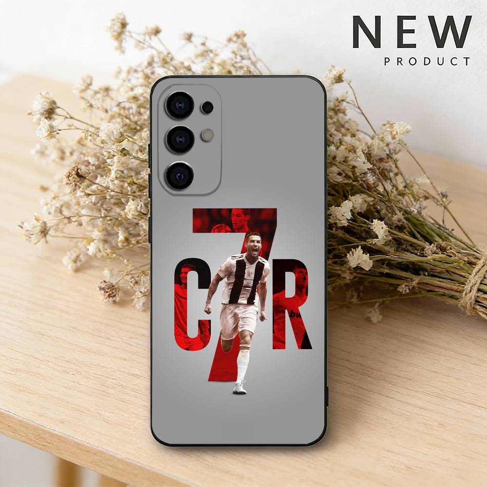 

Football C R-Ronaldo CR7 Phone Case For Samsung S26,25,24,23,22,21,20,30,Ultra,Plus,Fe,Lite Black Shell Samsung S30Ultra5G