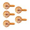 5Pcs Girl Hairpins Cartoon Multiple Patterns Pan Shape Secure Hold Hair Clips Side Bang Hair Pins Versatile Hair Accessories