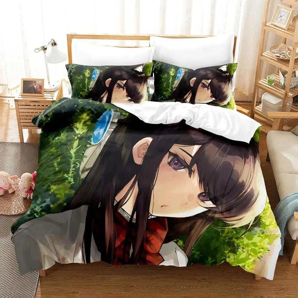 Anime Komi Can't Communicate Bedding Set Boys Girls Twin Queen Size Duvet Cover Pillowcase Bed Kids Adult Home Textileextile