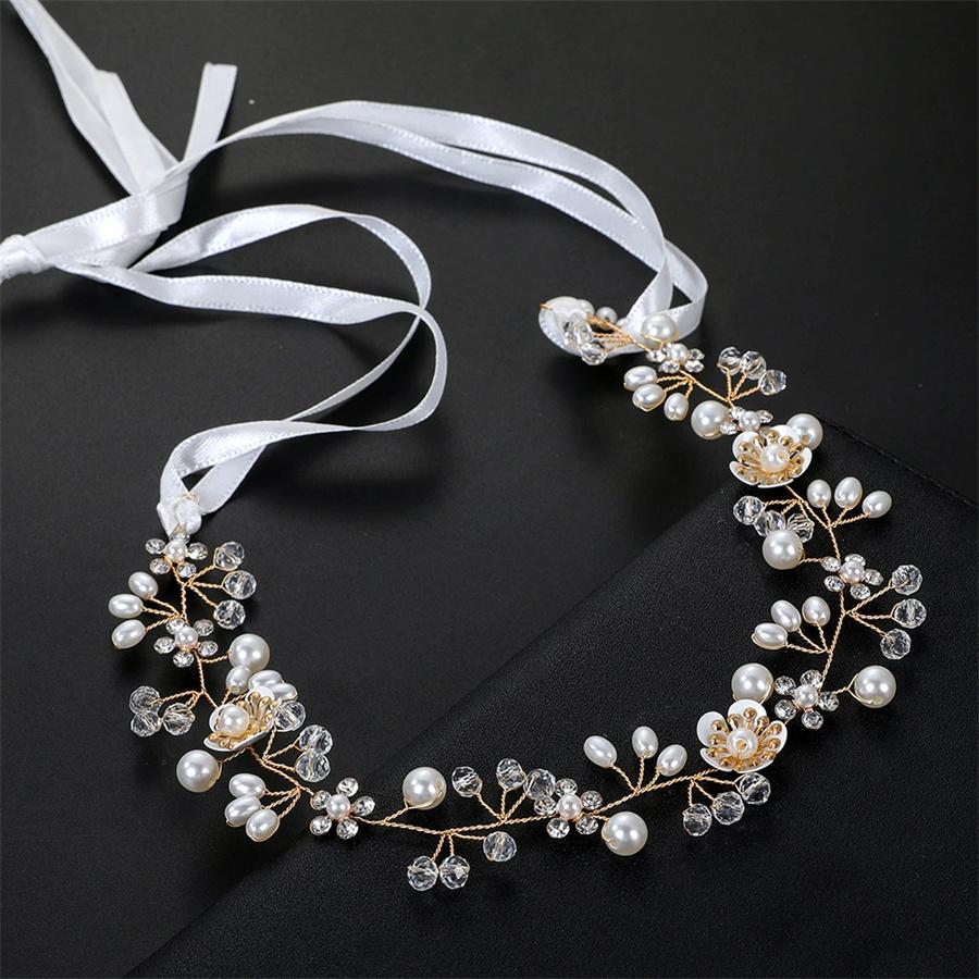 

Красивый цветочный ободок из бусин ручной работы, женский ободок, свадебное платье, головной убор для девочек, аксессуары для волос