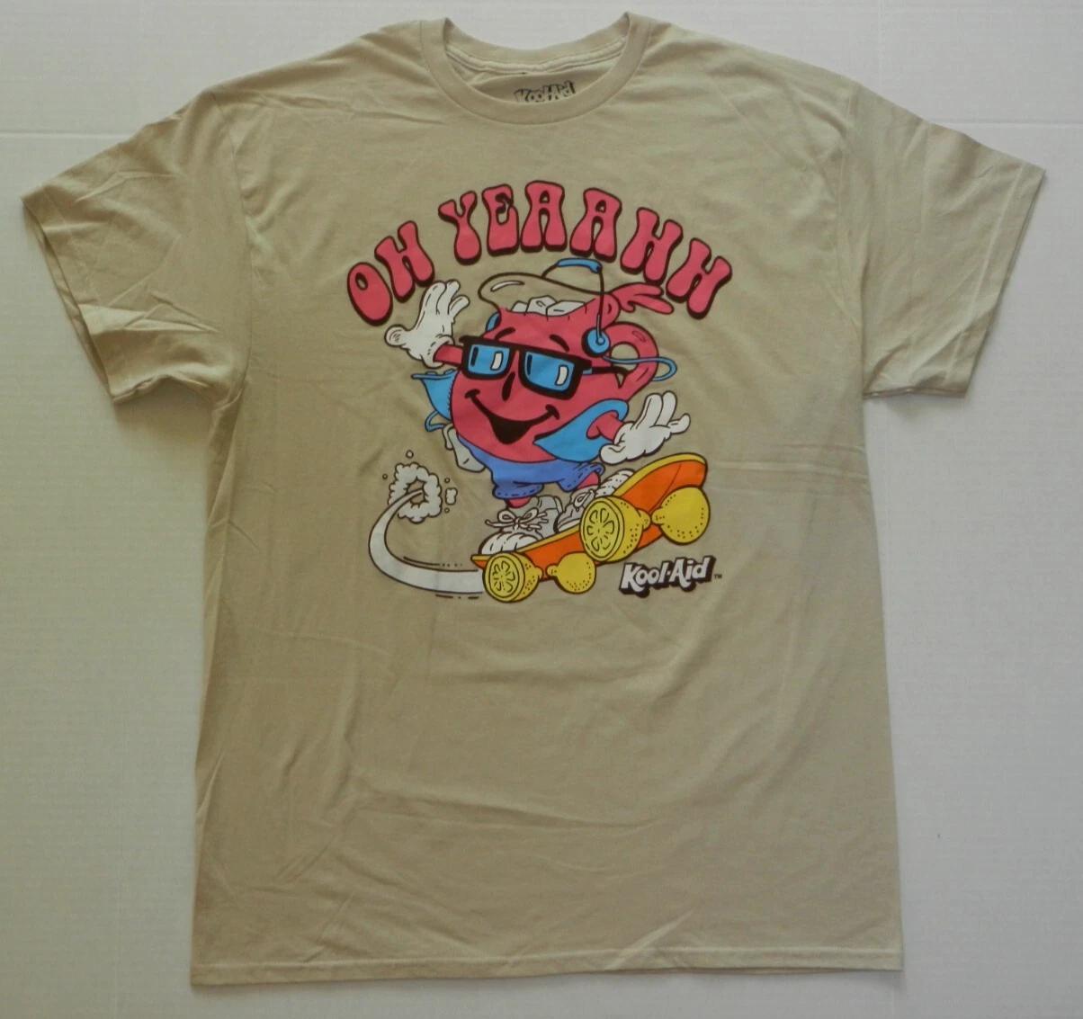 Kool-Aid OH YEAAHA Graphic T-Shirt New 100