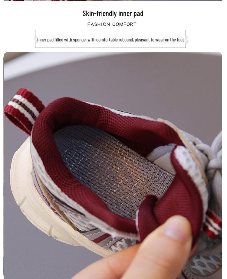 “2026 Spring Lightweight Unisex Toddler Sports Shoes - Soft Sole & Breathable Mesh”