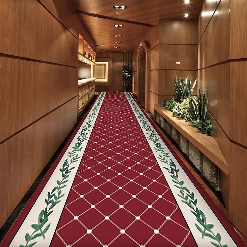 WTEMPO Long Corridor Carpet Stairway Hotel Kitchen Carpe Door Mat Foot Mat Door Mat Entrance Mat