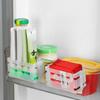 Classified Refrigerator Side Door Storage Box Clip-on Transparent Refrigerator Boxs Scalable Removable
