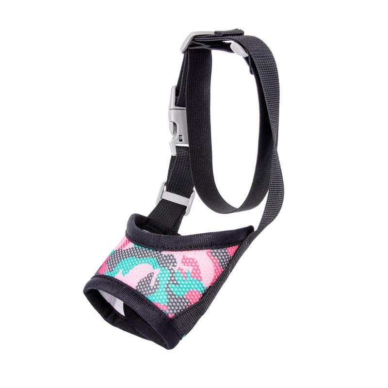 

Dog Muzzle New Style Anti-barking and Anti-biting Dog Muzzle Breathable Mesh Pet Muzzle Anti-accidental Eating Pet Mask S
