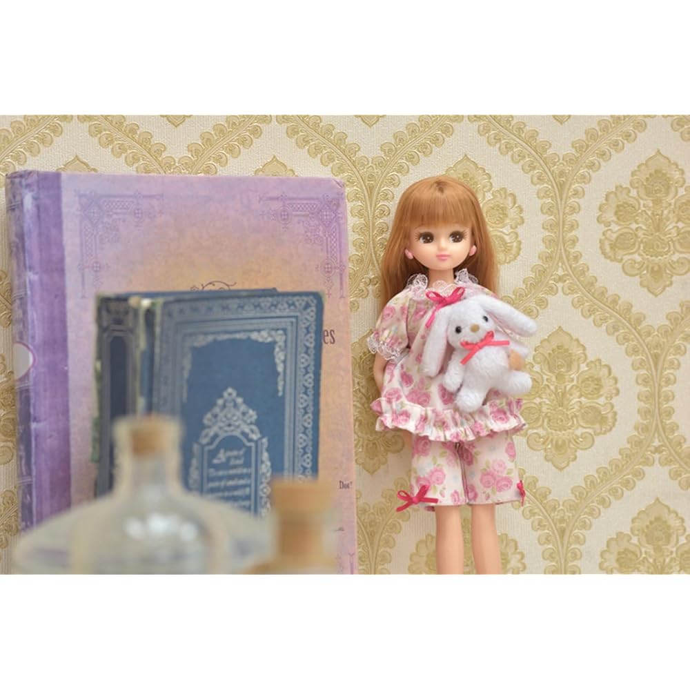 Takara Tomy Licca-chan Dress LW-05 Dreamy Pajamas Kids Sleepwear Set