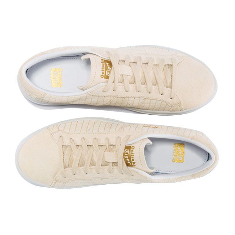 Onitsuka Tiger Lawnship Lightweight Wraparound Non-Slip Wear-Resistant Low-Top Skate Shoes Unisex sneaker Pink White 1183A025-251