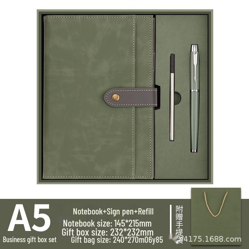A5 Notebook & Thermos Cup Gift Set - Custom Business Souvenir with Logo