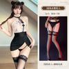 Sex Underwear Pure Desire Style New Chinese Light National Style Black Neck Close Waist Thin Dress