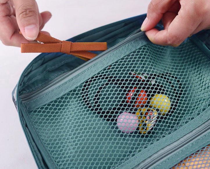 Travel Cosmetic Makeup Toiletry Case Bag Wash Organizer Storage Pouch Handbag