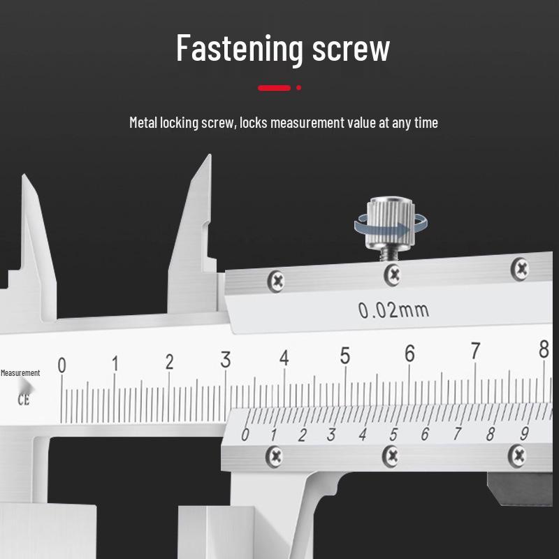 High Precision Digital Vernier Caliper for Wire Rope Measurement, 0-150mm/200mm/300mm