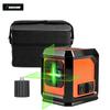 High-Precision Green Light Mini Laser Leveler with Automatic Cross 2-Line Projection