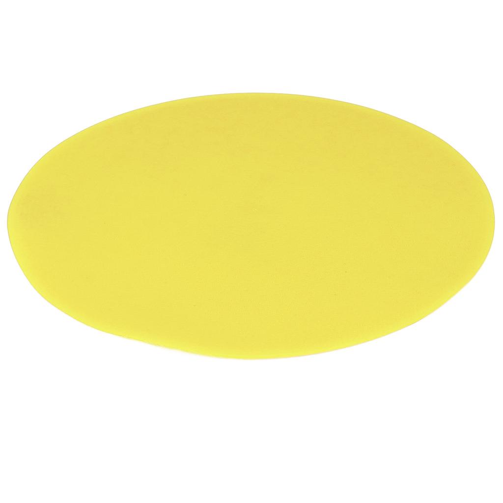 10pcs Sports Floor Spots Marker Flat Disc Marker Bright Color Flat Field Floor Spots for Tennis Soccer Training Yellow