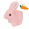 Stuffed Animal Electric Toy Rabbit Wiggle Ears Walking Wiggle Rabbit  Kids Toy