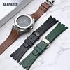 Rubber Watch Strap for AP Aibi Royal Oak15400 26331 15500 Waterproof Soft Comfortable Silicone Watchband Accessories 27 28mm
