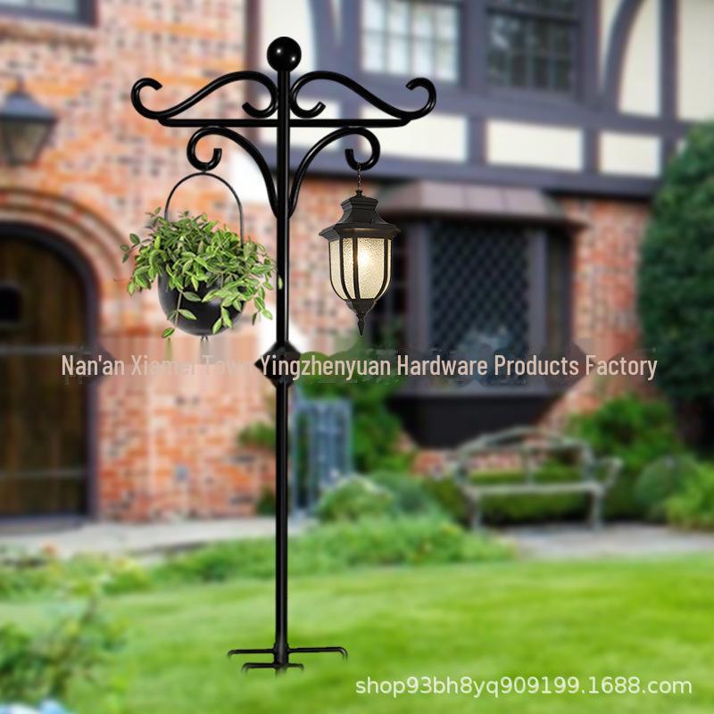 Outdoor Iron Art Shepherd Hook für Gartendekoration und Hochzeiten