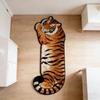 Water-absorbing Doormat 2D Flat Tiger Bedside Rug Creativity Bedroom Carpet  Home Decor