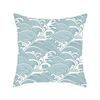Wave Pattern Decorative Polyester Cushion Cover Throw Sofa Bed Couch Decorative Pillow Case Home Decor 45X45CM Fundas De Cojin