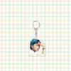 7pcs BTS Summer-themed Keychains, Featuring Real-life Portraits, and Celebrity Merchandise Support Charms.