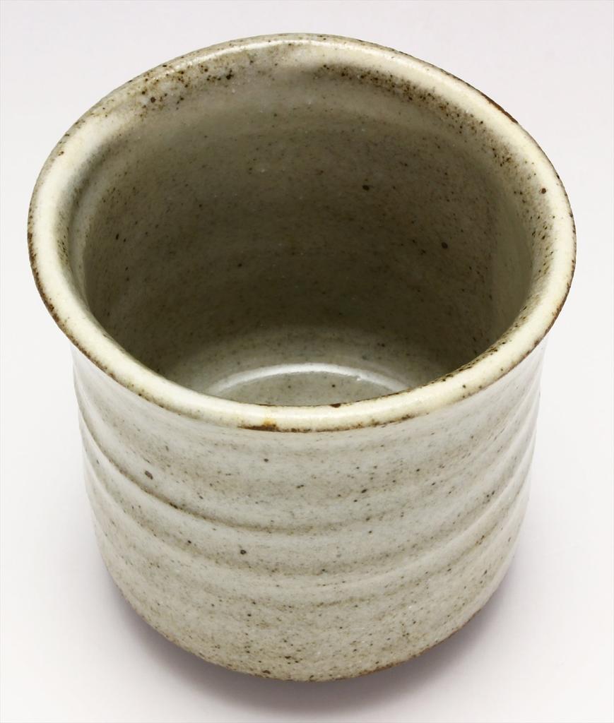Seto-Ware, Masaya Kato, Große Teetasse, Puder-Finish, 150-0052