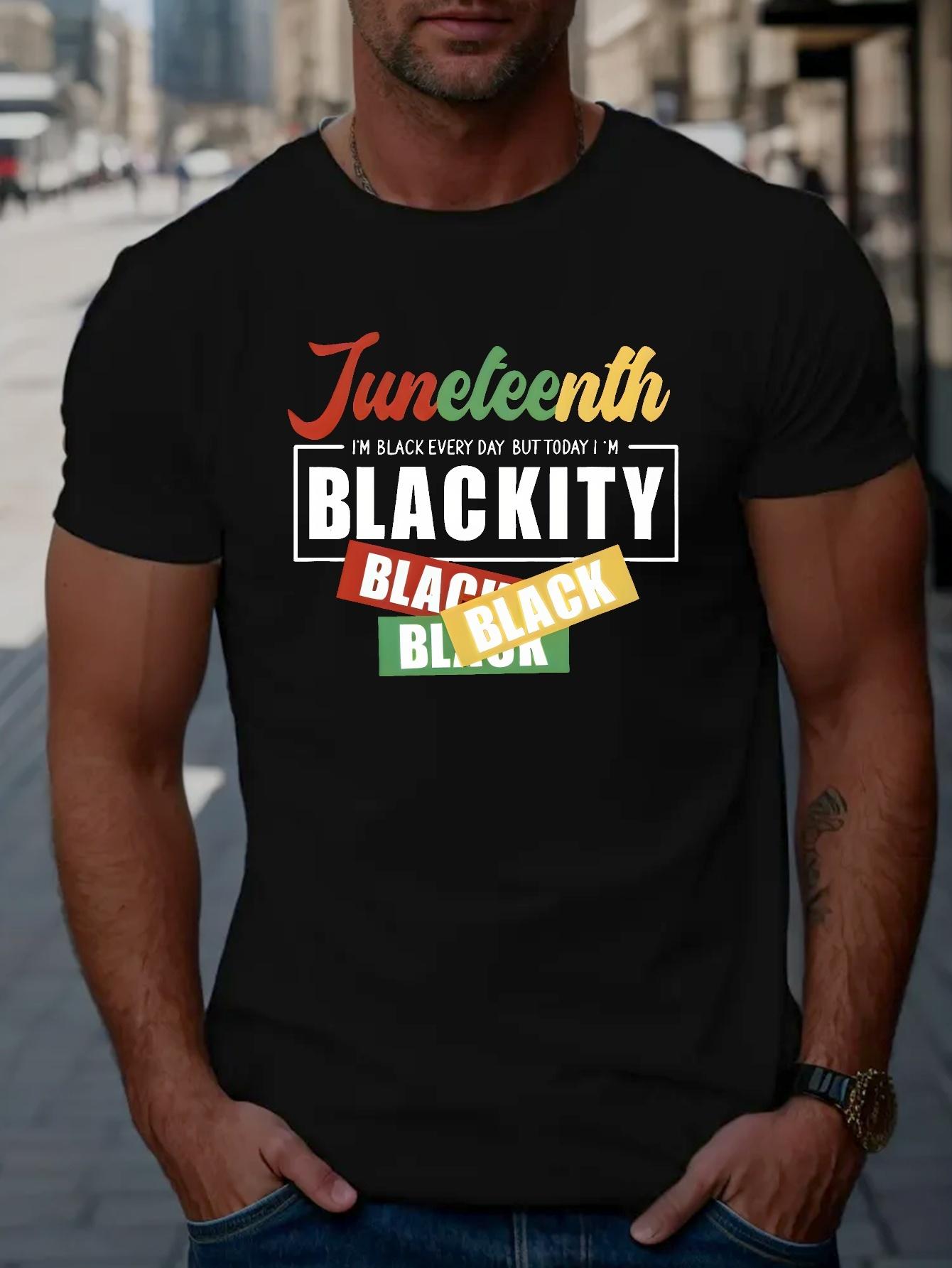 

June Day Men s Tshirt Black Geometric Pattern Black Aesthetics Design Suitable for Daily Wear and Celebration Bold Pattern ... 5XL різнокольоровий