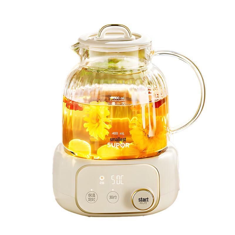 SUPOR 1L Czajnik Wellness ze Szklanym Korpus