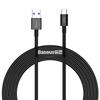 Superior Cable for Huawei USB - USB-C 11V / 6A SuperCharge 2m - Black