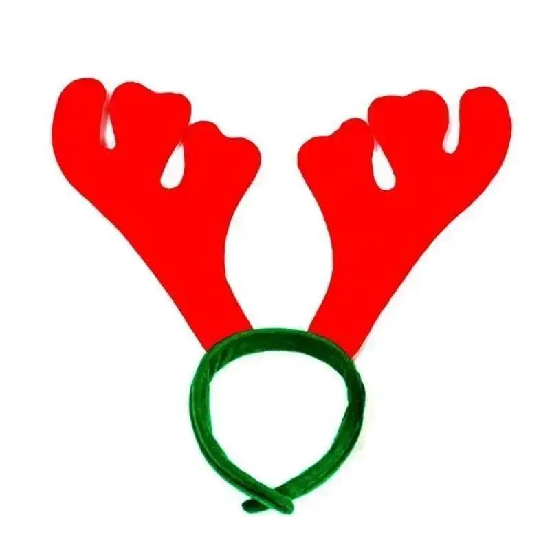 Christmas Head Decoration Reindeer Antlers Headband Christmas and Easter Party DIY Women Girl Kid Christmas Deer Ear Party Gifts