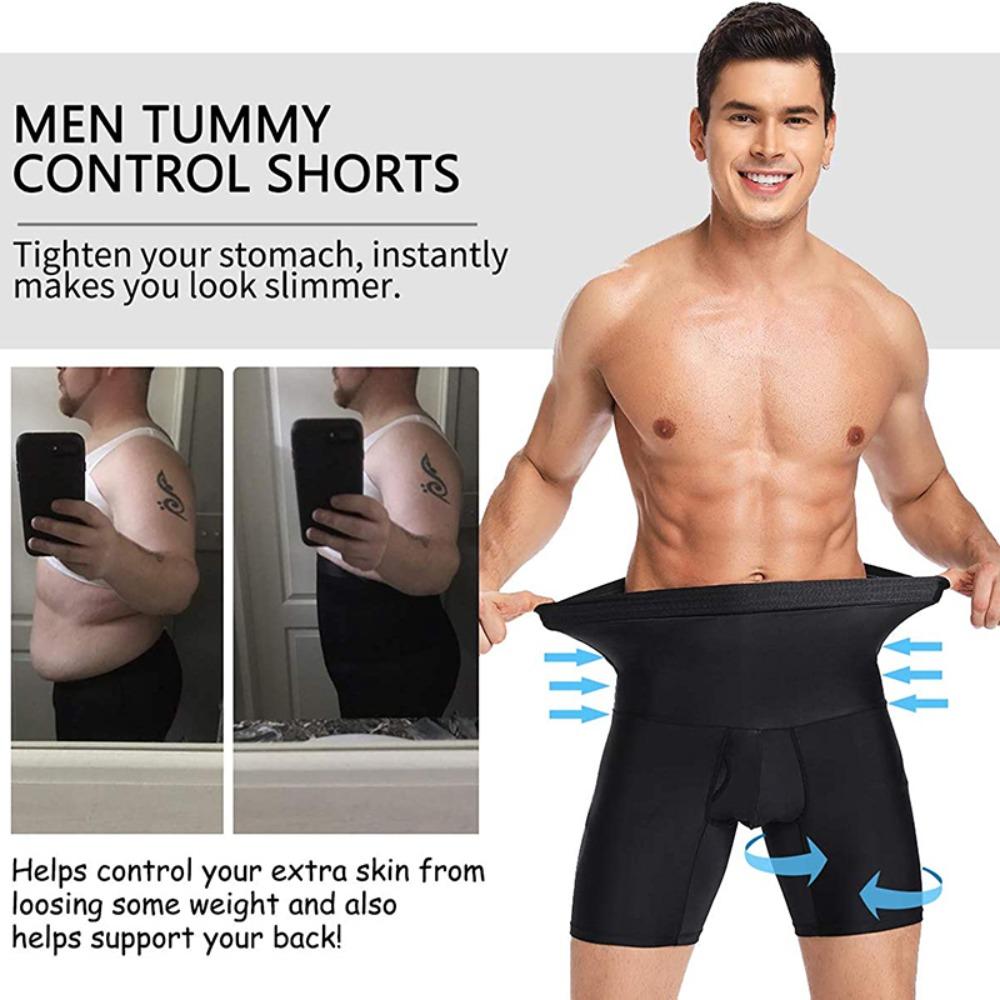 Shapewear Slimming Body Shaper Belly Compression Boxer Panties Breathable Tummy Control Shorts Men